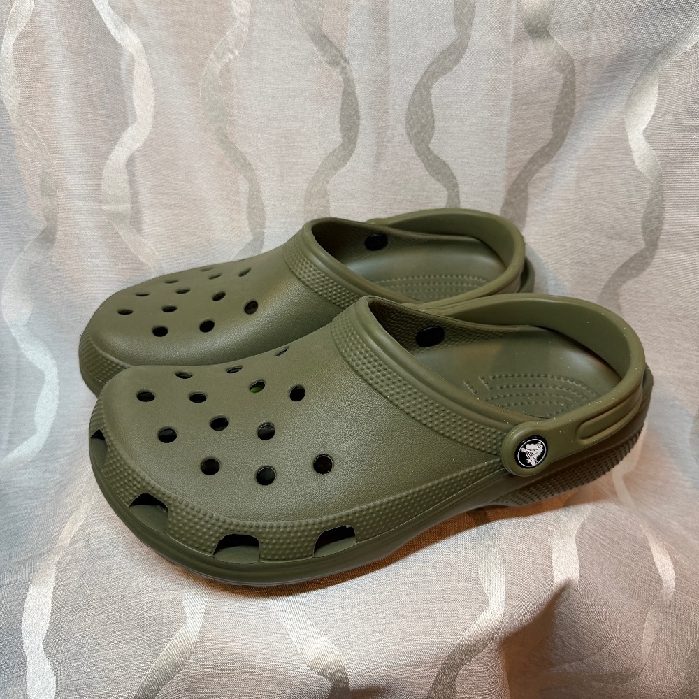 Green Crocs